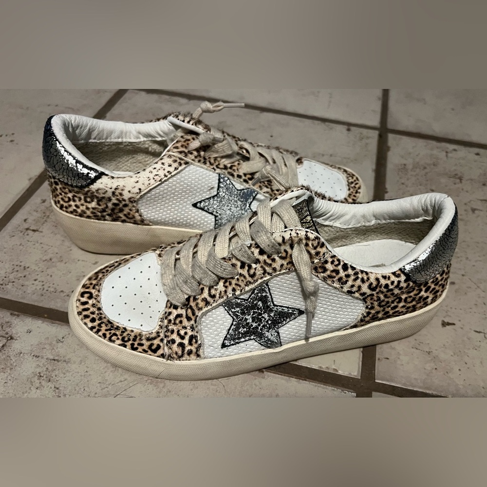 Vintage Havana leopard sneakers